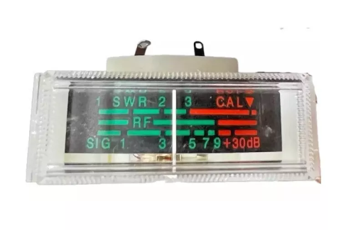 Lot of 18 CB Radio S-Meter with Light - 3 stripes for power, SWR and S-units