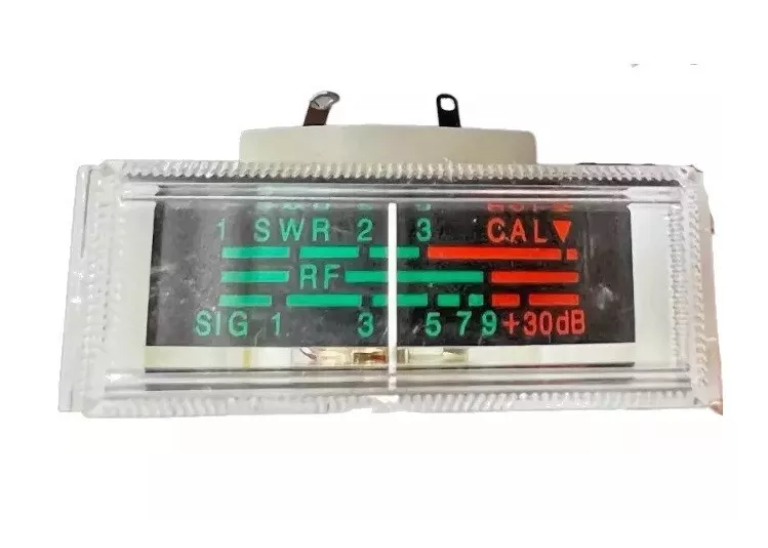 Lot of 18 CB Radio S-Meter with Light - 3 stripes for power, SWR and S-units
