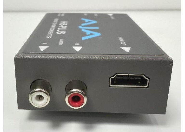 AJA HI5-PLUS Hd/sd to HDMI Converter 