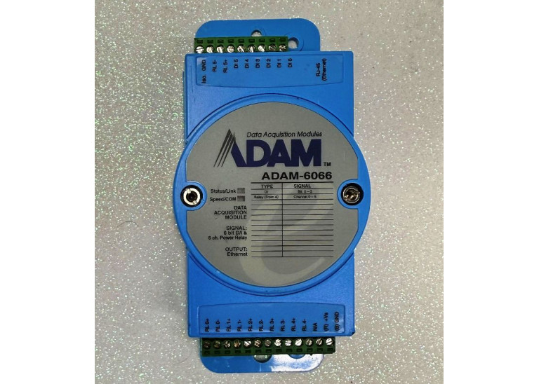 Advantech ADAM-6066 6 channel Power Relay Output/6 DI Module