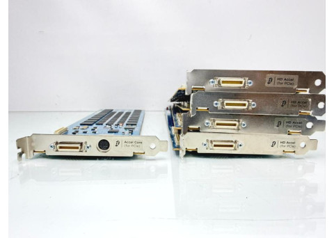 Avid / Digidesign HD 1 Accel Core PCle and 4 HD Accel Cards With 2 Flex Cables