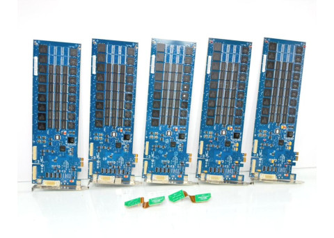 Avid / Digidesign HD 1 Accel Core PCle and 4 HD Accel Cards With 2 Flex Cables