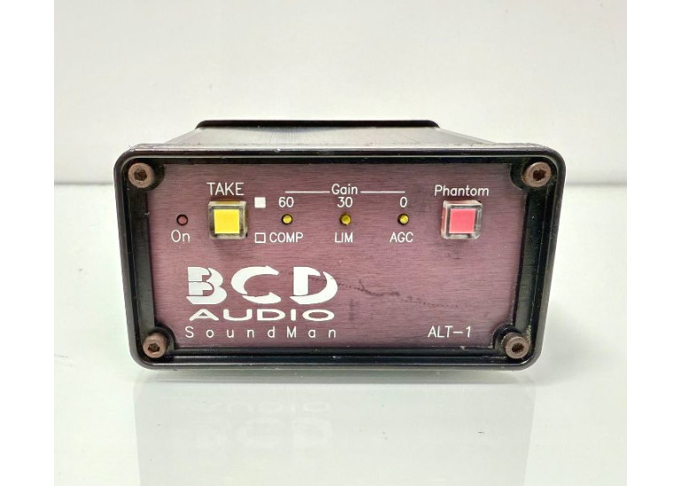 BCD Audio SoundMan Alt-1 Professional Auto Level Taking Microphone Preamp