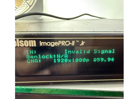 Barco Folsom ImagePRO II Jr. Transcoder Scaler DVI SDI RGB VGA