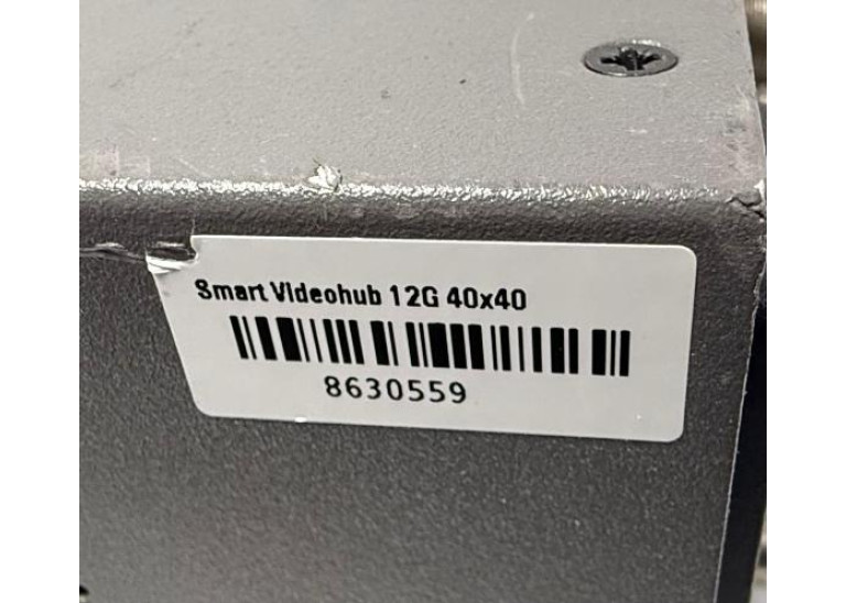 BlackMagic Design Smart Videohub 12G 40x40 Router