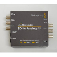 Blackmagic Design Mini Converter SDI to Analog 4K Blackmagic Design Mini Converter SDI to Analog 4K