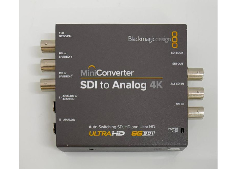 Blackmagic Design Mini Converter SDI to Analog 4K