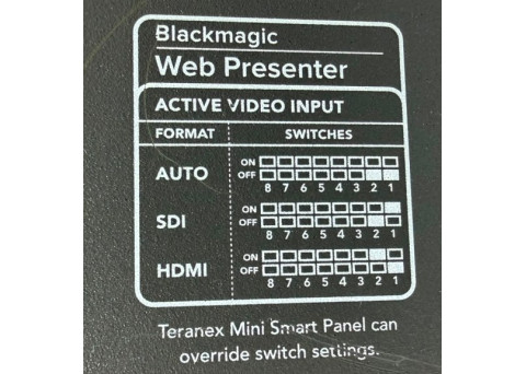 Blackmagic Design Web Presenter, IN Mint Condition