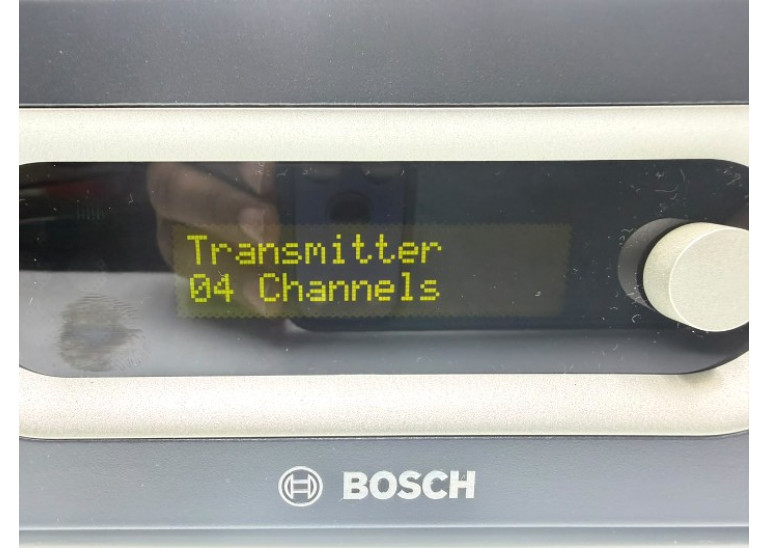 Bosch INT-TX08 Transmitter For 8 Languages 