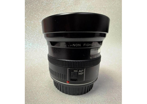 Canon EF 15mm f/2.8 Fisheye Wide Angle Lens for EF Mount 