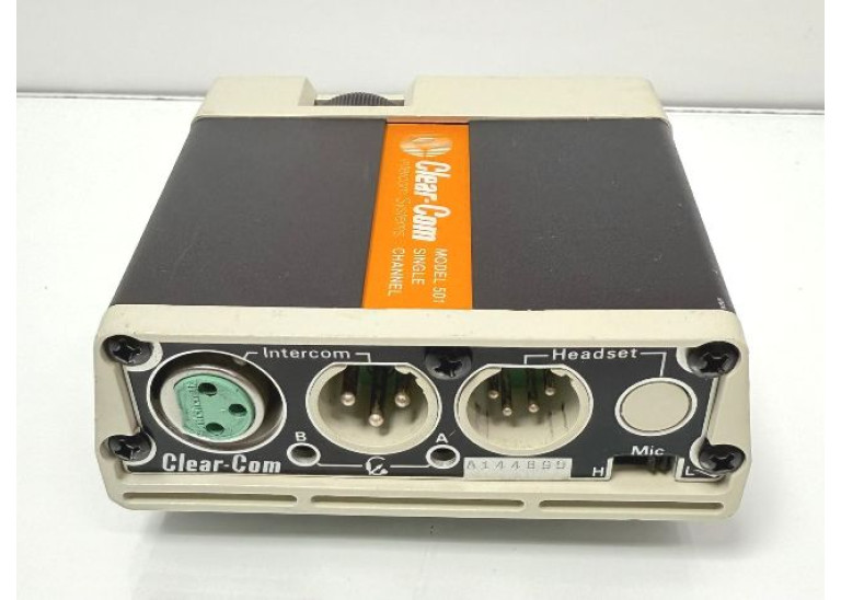 Clear-Com RS-501 Single-Channel Intercom Beltpack Clear-Com RS-501 Single-Channel Intercom Beltpack
