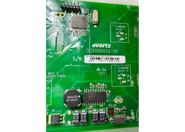 Evertz 500DA2Q-HD, Excellent+++++Work Tested, Good