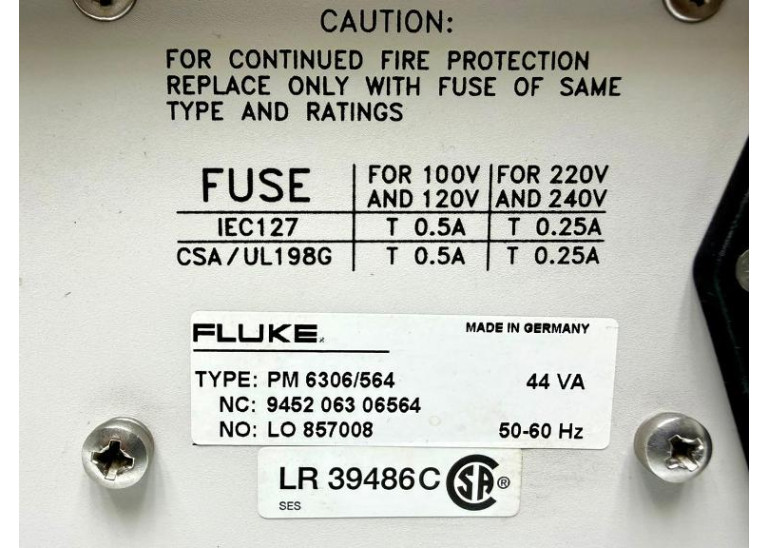 FLUKE PM 6306/564 Programmable Automatic RCL Meter  DC-1 MHz
