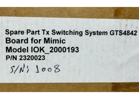 Spare Part Tx Switching System GTS4842 Board for Mimic Model IOK_2000193