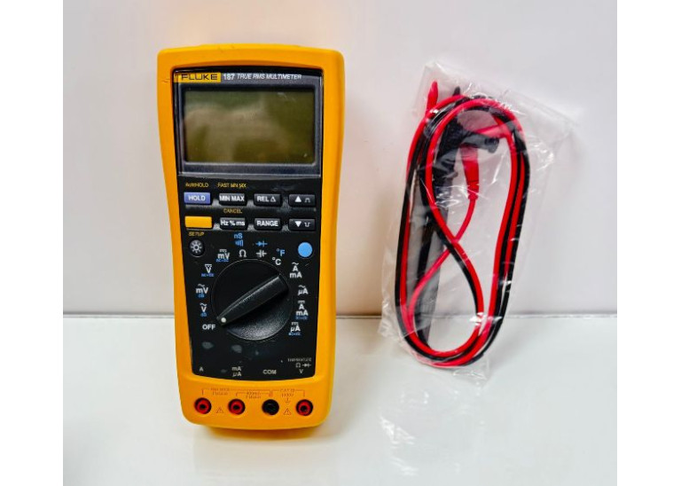 Fluke 187 True RMS Digital Multimeter With Test Leads