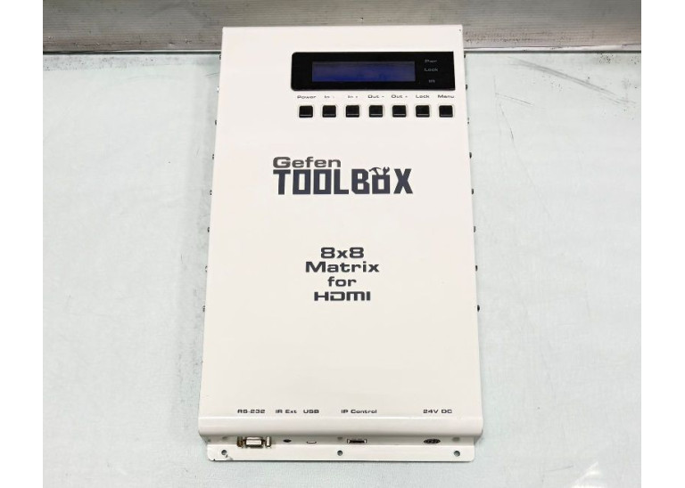 Gefen Toolbox 8x8 Matrix For HDMI GTB-HDFST-848 Gefen Toolbox 8x8 Matrix For HDMI GTB-HDFST-848