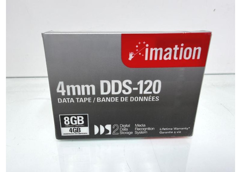 Imation 4mm DDS-120 4GB/8GB Digital Data Backup Tape Cassette