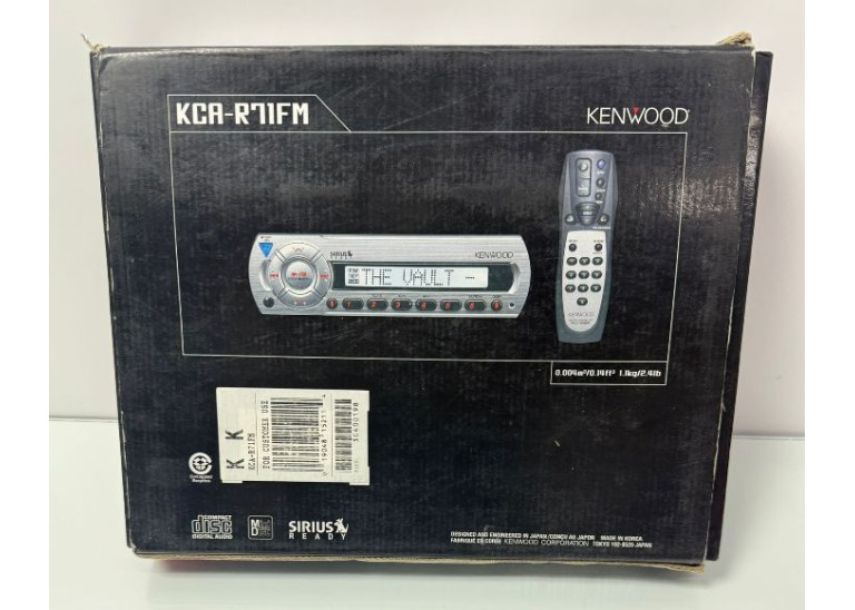 Kenwood KCA-R71FM Modulator Sirius Stereo Receiver Kenwood KCA-R71FM Modulator Sirius Stereo Receiver