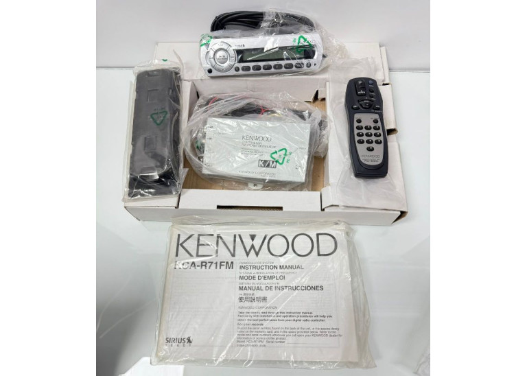Kenwood KCA-R71FM Modulator Sirius Stereo Receiver Kenwood KCA-R71FM Modulator Sirius Stereo Receiver