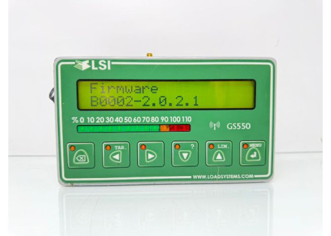 LOAD SYSTEMS LSI GS550 03 WIRELESS HEAVY LIFT CRANE LOAD TONNE INDICATOR DISPLAY