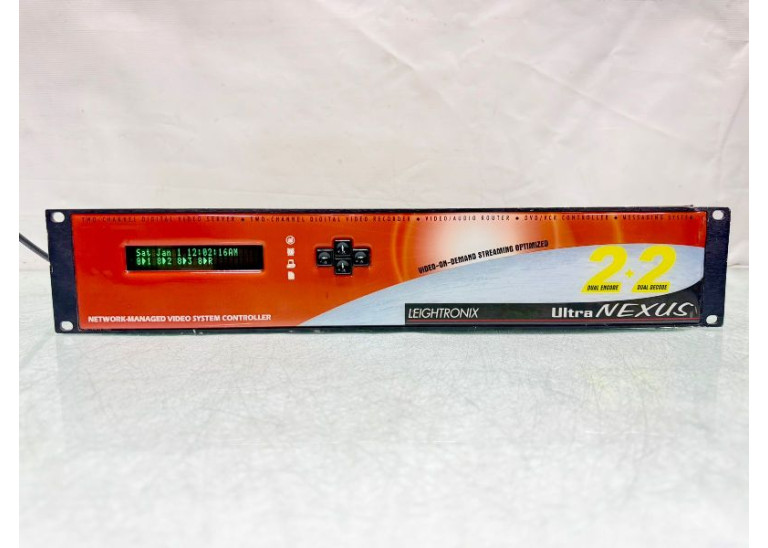 Leightronix UltraNexus 2+2 2-Channel Digital Video Server/Recorder/Router