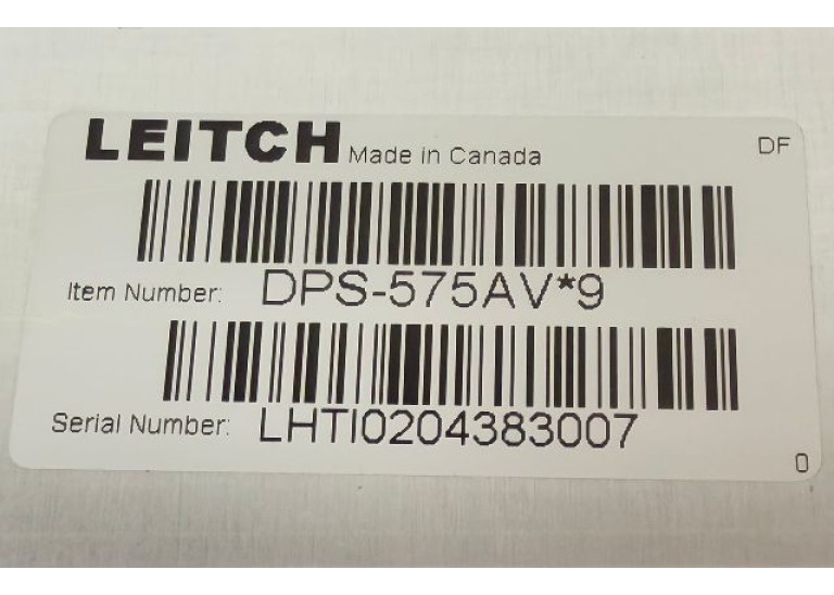 Leitch DPS-575AV*9 Digital Processing Synchronizer Multi-Channel Control Unit