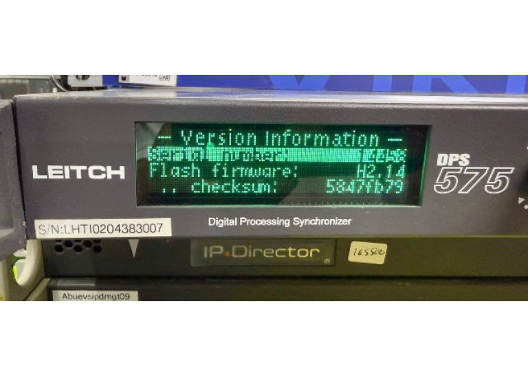 Leitch DPS-575AV*9 Digital Processing Synchronizer Multi-Channel Control Unit