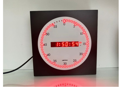 Leitch Digital 12inch UDC-5212R clock (Digital / Analog (timecode)