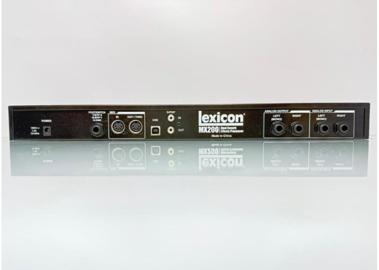 Lexicon MX200 Dual Reverb Effects Processor, Model LEXMX200V-EU