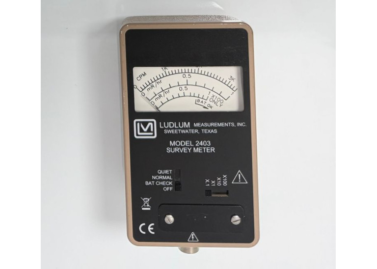 Ludlum 2403 Pocket-Size Survey Meter Only