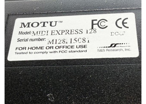 MOTU Midi Express 128