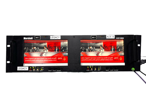 Marshall V-R72P-2HDSDI 7inch dual screens with HDSDI inputs (1.2mp screens)