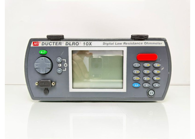 AVO Ducter DLRO 10X Digital Low Resistance Ohmmeter, Device Only AVO Ducter DLRO 10X Digital Low Resistance Ohmmeter, Device Only