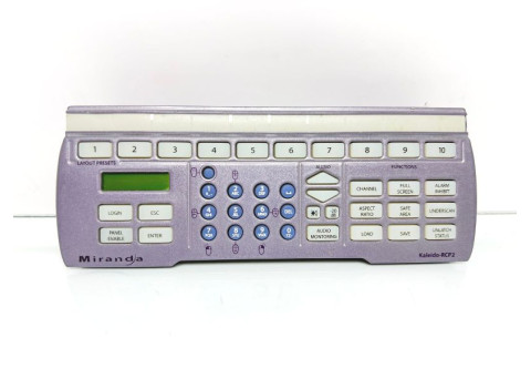 Miranda Kaleido-RCP2 KaleidoRCP2 Ethernet Remote Control Panel 