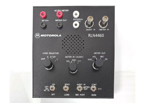 Motorola RLN4460 Portable Radio Audio Test Set Box | Tuning Interface