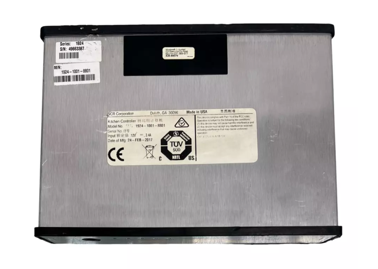 NCR Series 1942 Kitchen Controller 1924-1001-8801 NCR Series 1942 Kitchen Controller 1924-1001-8801