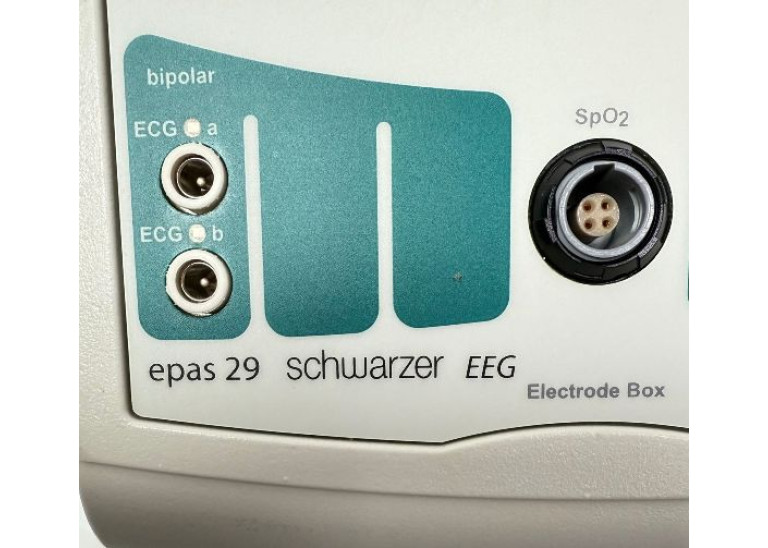 Natus SCHWARZER EPAS 29 // 29 DE Amplifier EEG Electrode Box Natus SCHWARZER EPAS 29 // 29 DE Amplifier EEG Electrode Box
