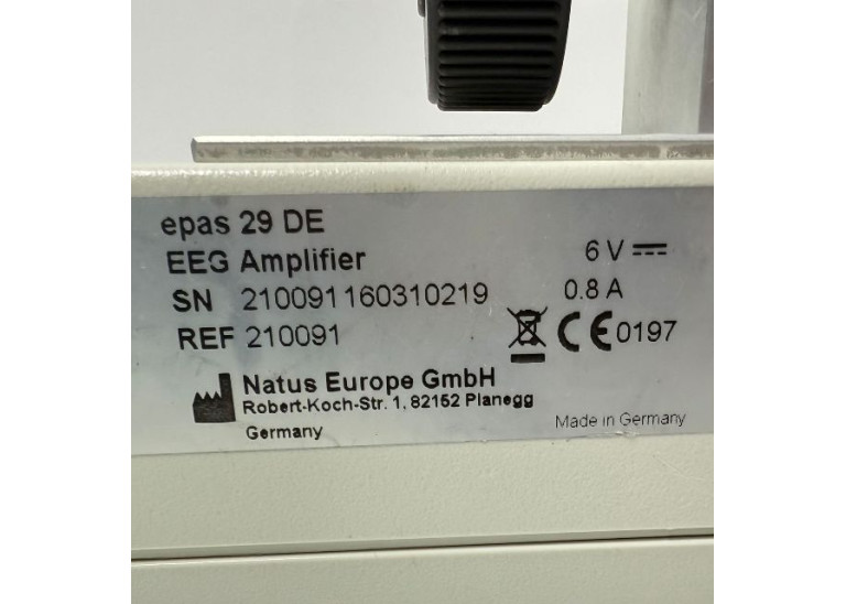 Natus SCHWARZER EPAS 29 // 29 DE Amplifier EEG Electrode Box Natus SCHWARZER EPAS 29 // 29 DE Amplifier EEG Electrode Box