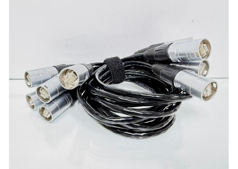 5 Pcs Genuine Neutrik RJ45 Connector Cable, 2.6 FEET LONG