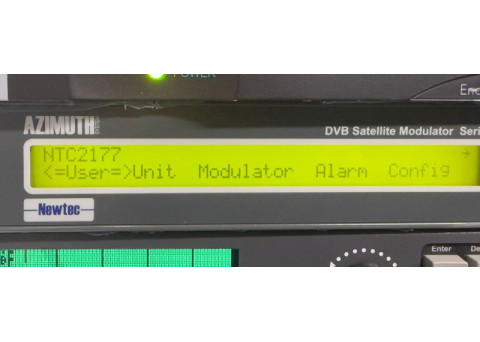 Newtec DVB L-band Satellite Modulator NTC/2177.xA , 60 Days Warranty
