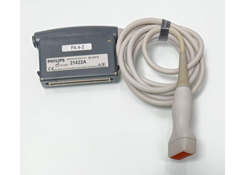 PHILIPS 21422A SECTOR PHASED ARRAY ULTRASOUND TRANSDUCER PROBE