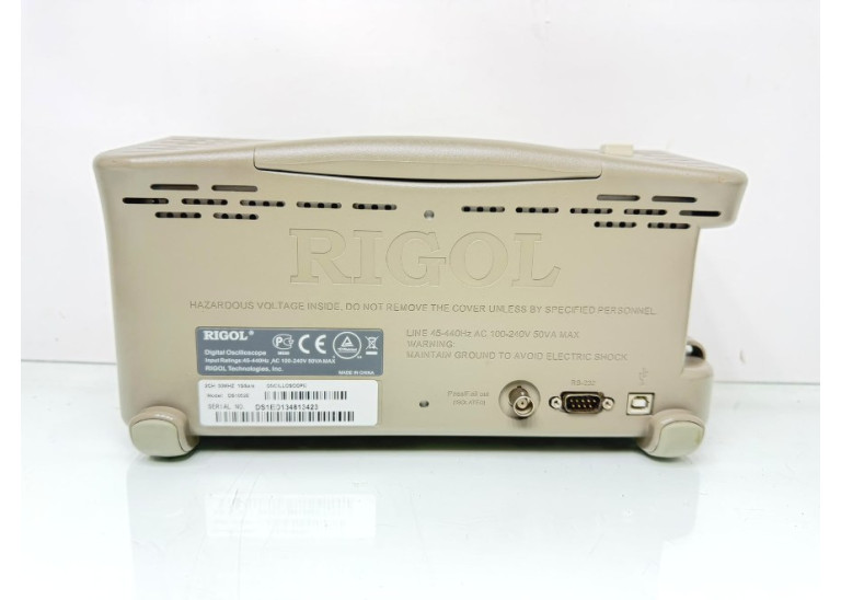 RIGOL DS1052E Digital Oscilloscope 2 CHANNEL 50MGZ 1GSa/s