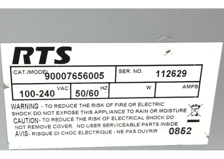 RTS Telex KP-32 Intercom Key Panel Black With KP-32 RC. PSU And Microphone