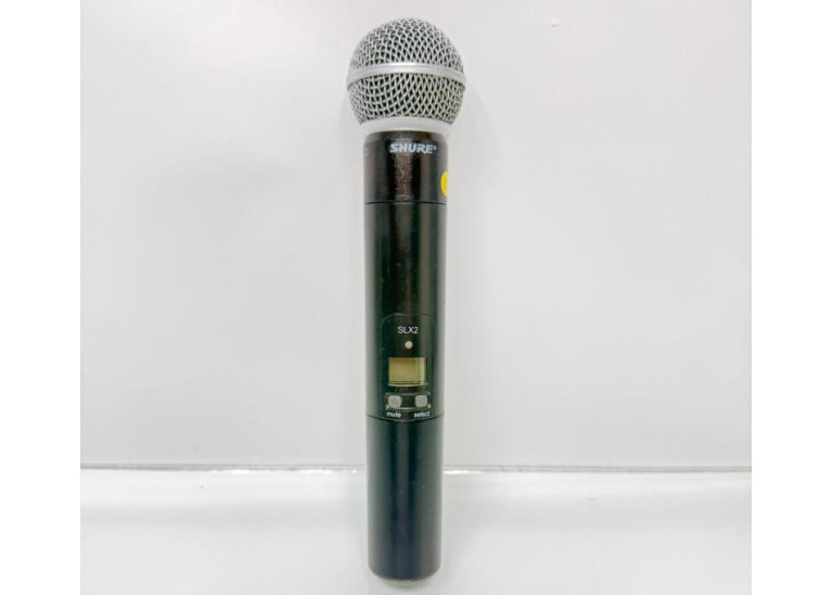 SHURE SLX4 Receiver Shure SM58 SLX2 Wireless Handheld Microphone J3 572-596MHz