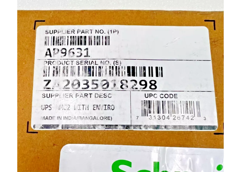 Schneider Electric AP9631 UPS Network Management Card NMC2