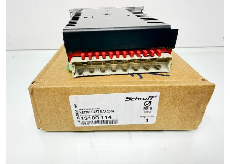 Schroff 13100 114 Type MAX 2524  Power Supply