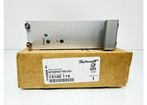 Schroff 13100 114 Type MAX 2524  Power Supply