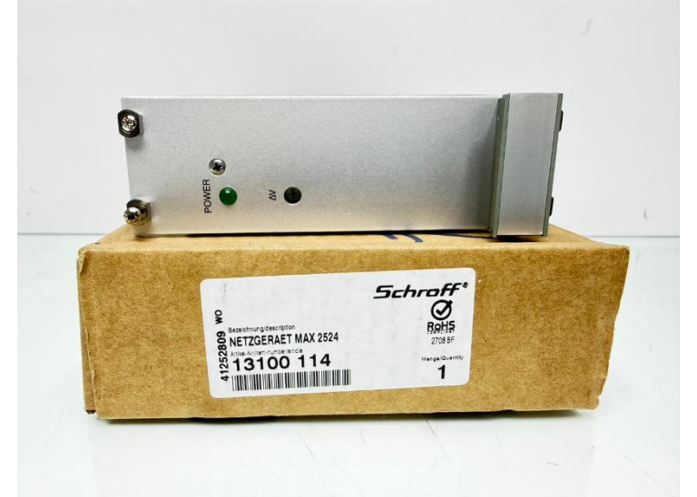Schroff 13100 114 Type MAX 2524  Power Supply