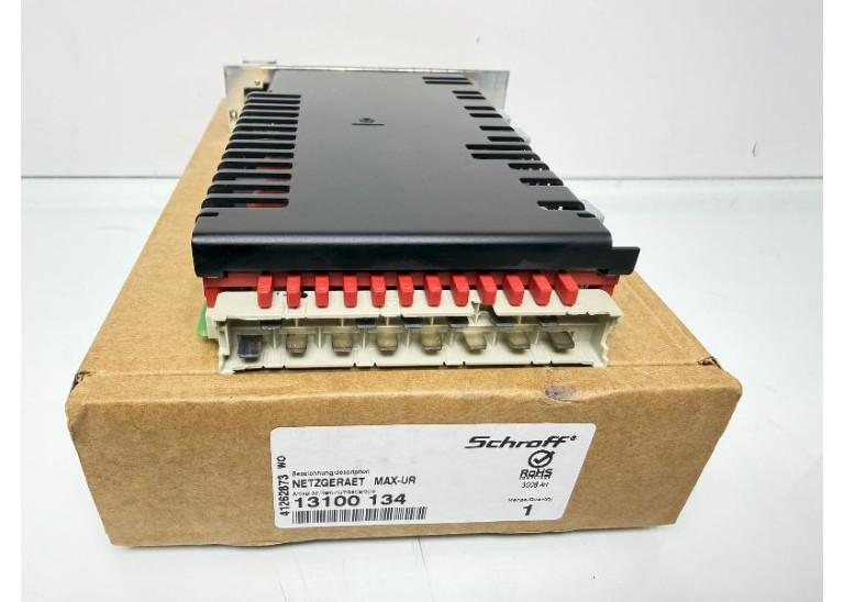 Schroff 13100 134 Type MAX-UR  Power Supply