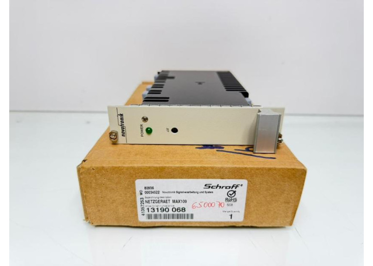 Schroff 13190 068 Type MAX 109  Power Supply